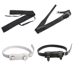 PU Leather Belt For Katana Belt Demon Slayer Belt Rapier Strap Belt Holster Sword Belt Waist Sheath Scabbard Holder 110CM