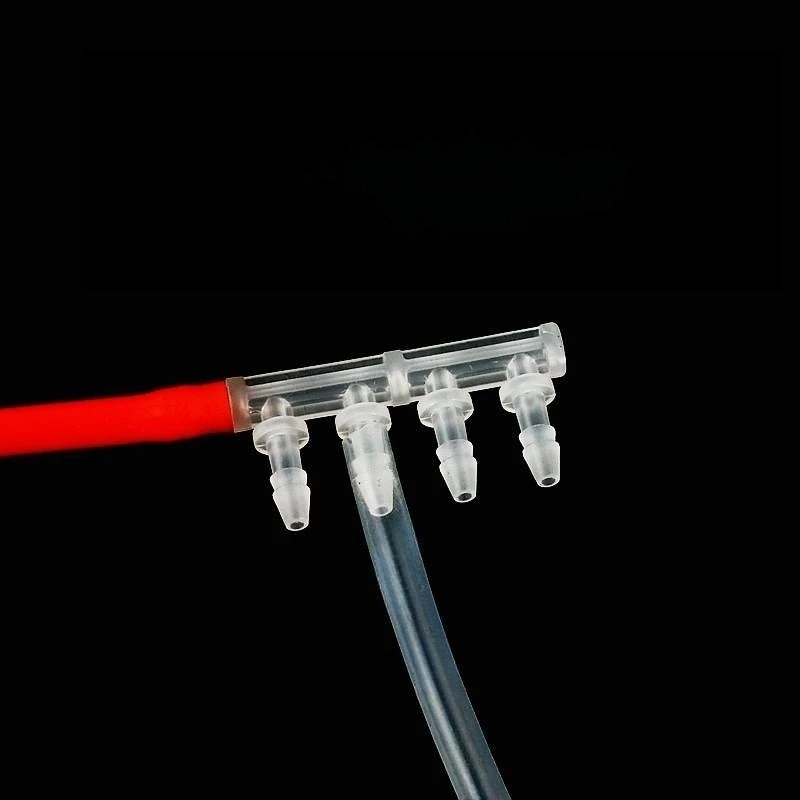 3~25PCS 2.4~9.5mm Plastic Equal Dia 5-Ways Connectors 8-4mm 6~10-Ways Irrigation System Pipe Joints Aquarium Tank Connector