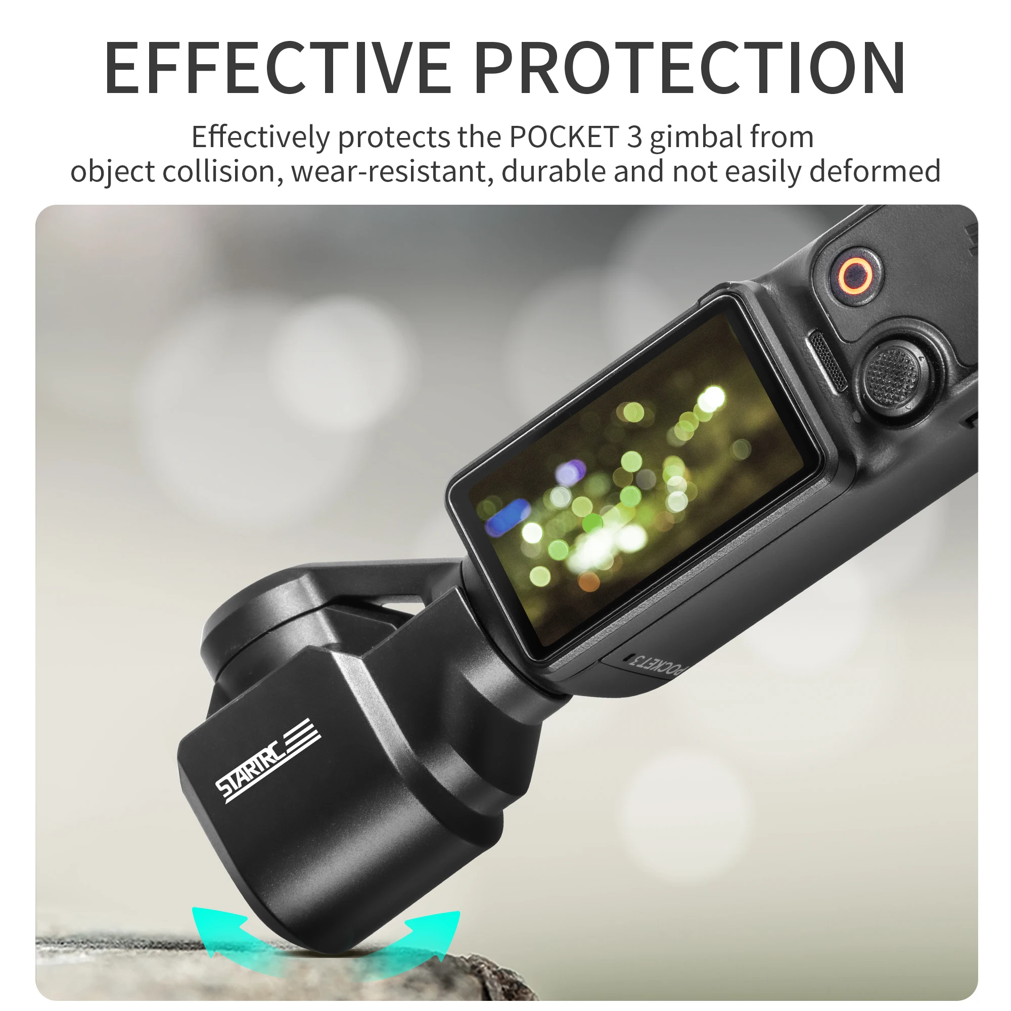 Startrc Camera Lens Zonnekap Zonnekap Zonnescherm Zonnekap Zonnekap Cardanische Beschermkap Beschermkap Voor Dji Osmo Pocket 3 Camera Accessoire