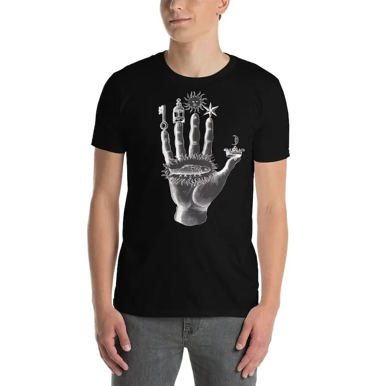 Hand of the Philosophers Alchemist Occult Shirt Pagan Hermetic Rosicrucian Esoteric Alchemy Art Golden Dawn Enochian Magick