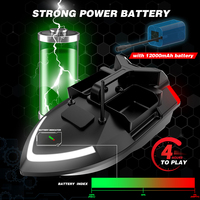 Fishing Bait Boat 500m Remote Control Bait Boat Dual Motor Fish Finder 2KG Loading Support Automatic Cruise/Route Correction