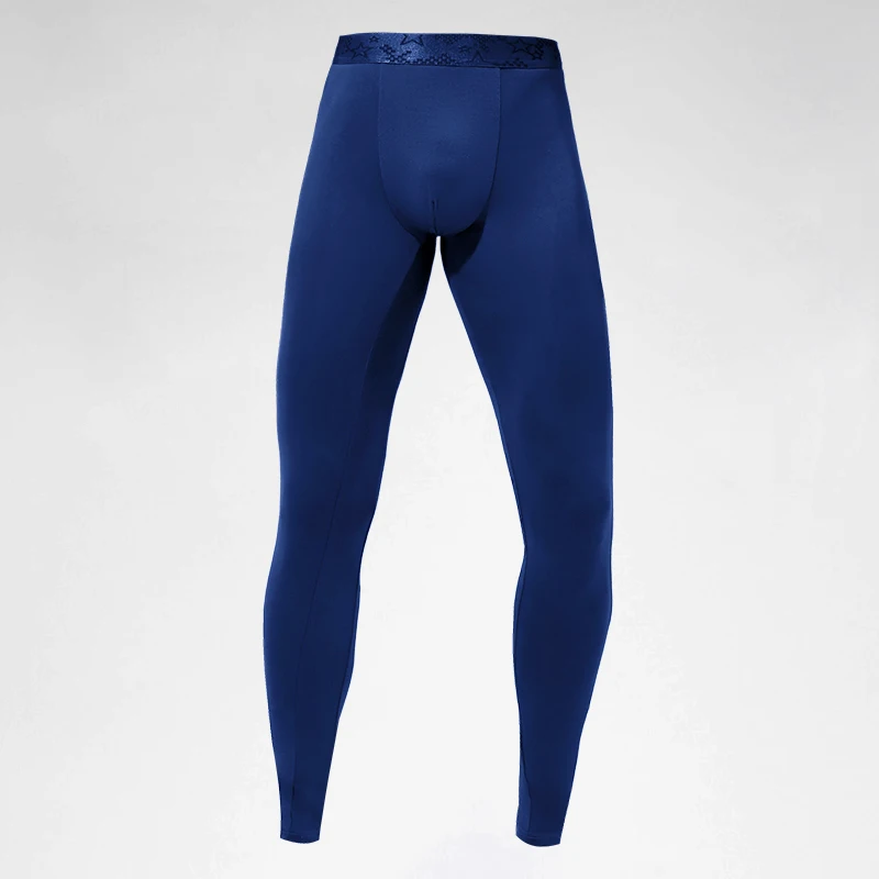 Gun-Shaped Split Scrotum Support Thermal Pants, No Need to Wear Underwear, Base Layer Pants, Warm Pants, Men's Thin Underpants for Autumn and Winter