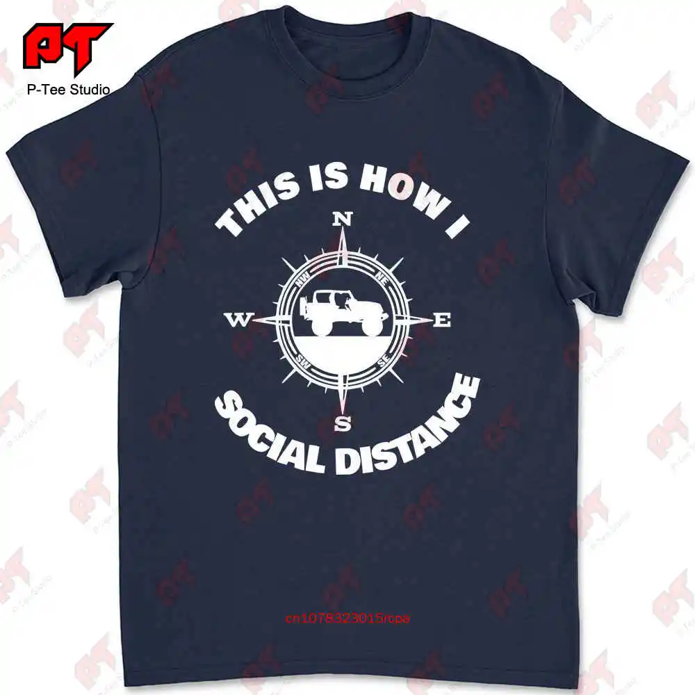 Social Distance Jeeping Off Road T-shirt Tee NVP8