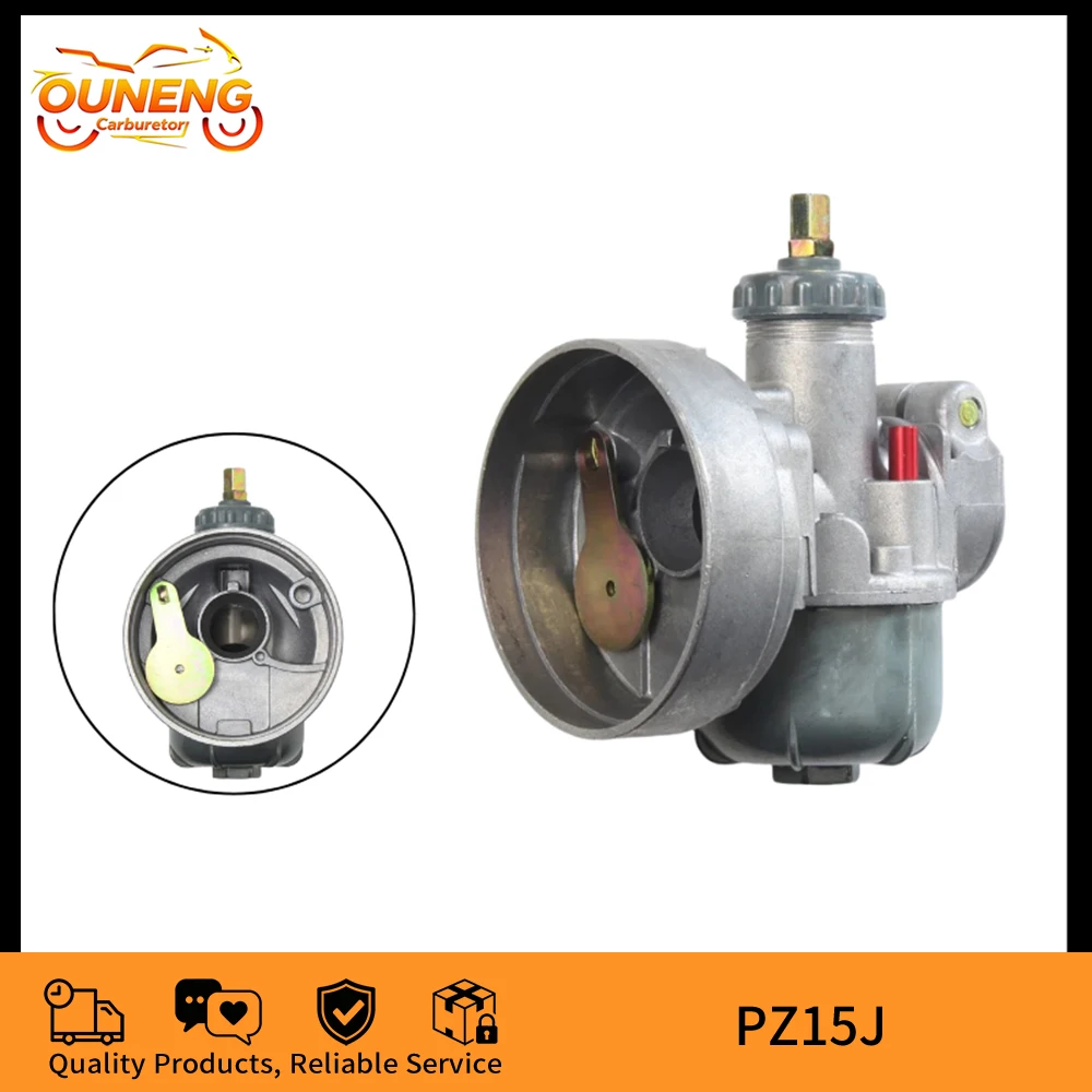 Motorcycle Carburetor PZ15J For Solo 423 425 2 Stroke Engine Replacement Moped Bike Sprayer Blower Carb