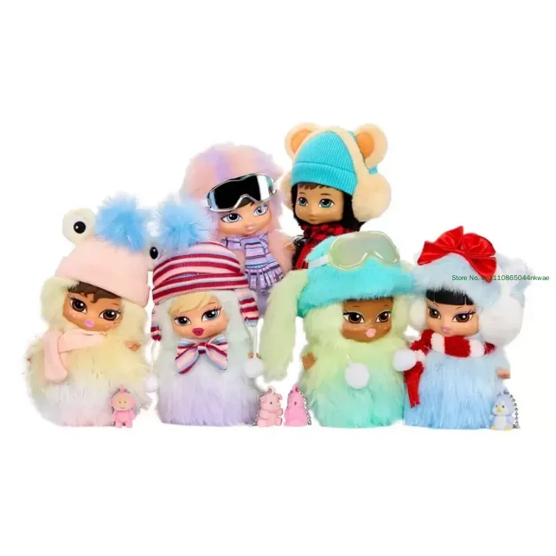 Genuine Mga Bratz Bratziez Iconz V5 Series Blind Box Cute Surprise Doll Accessory Toy Keychain Fashion Collectible Mystery Gift