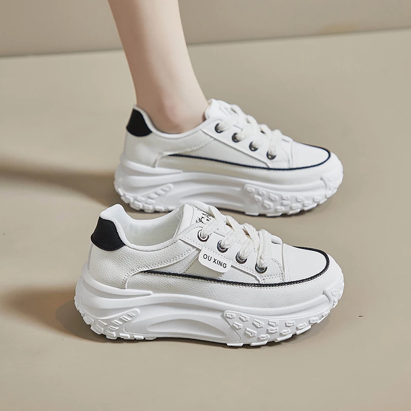 New Retro Women Shoes Spring Platform Shoes Casual Sneakers Versatile Fashion Designer Shoes High Quality  Women Sneakers