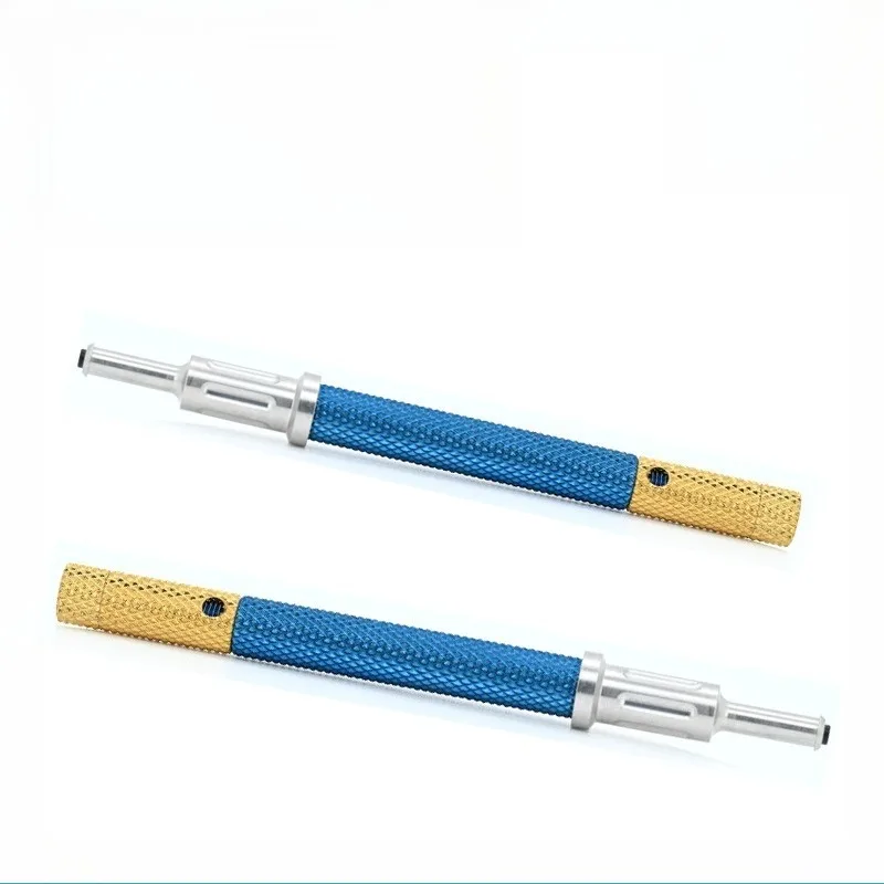 1pcs Dental Screw Locator Core Tool Universal Insertion Extraction Tool Remove Locator 3 in 1 Core Tool Metal Handle