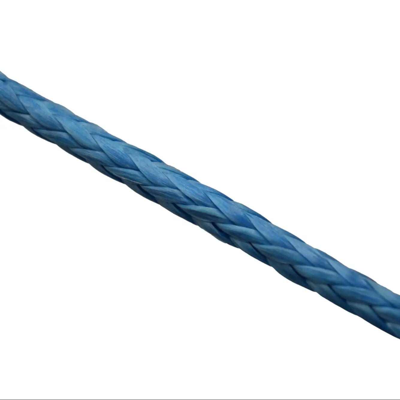 Free Shipping 6mm*15m Blue ATV Winch Line,1/4