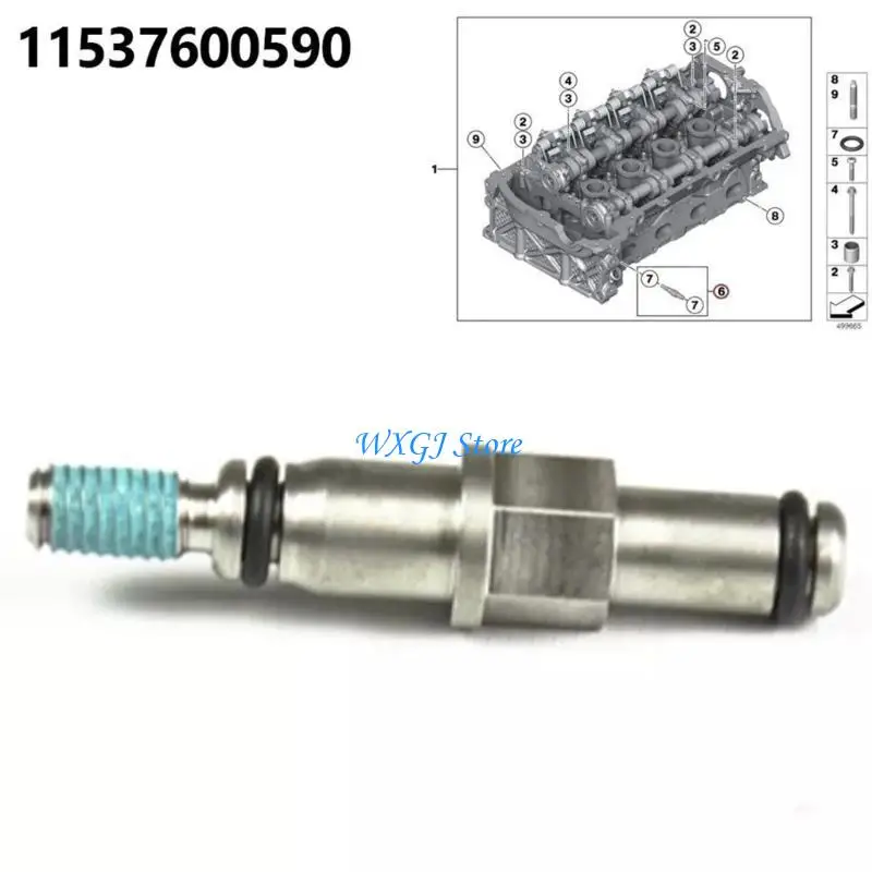 

37JE Water Hose Cooling Systems Connector Engine Cylinder Head For F21 F30 118i 316i