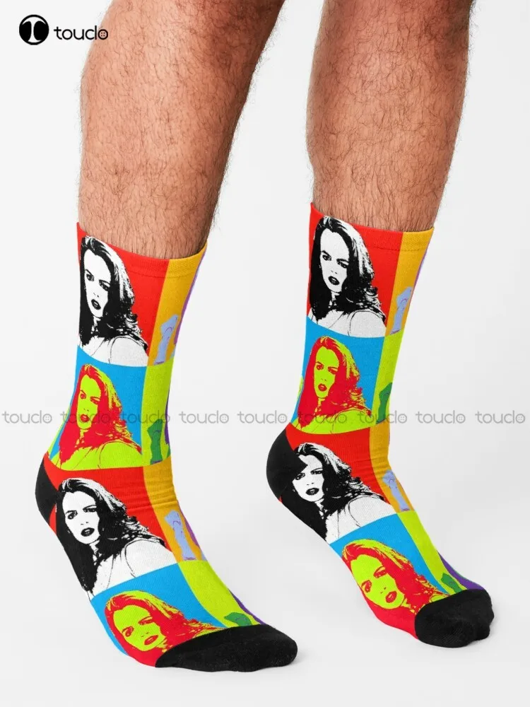 Pop Faith Buffy Vampire Joss Whedon Btvs Slayer Willow Angel Buffy Summers Socks Girls Soccer Socks Christmas New Year Gift Art