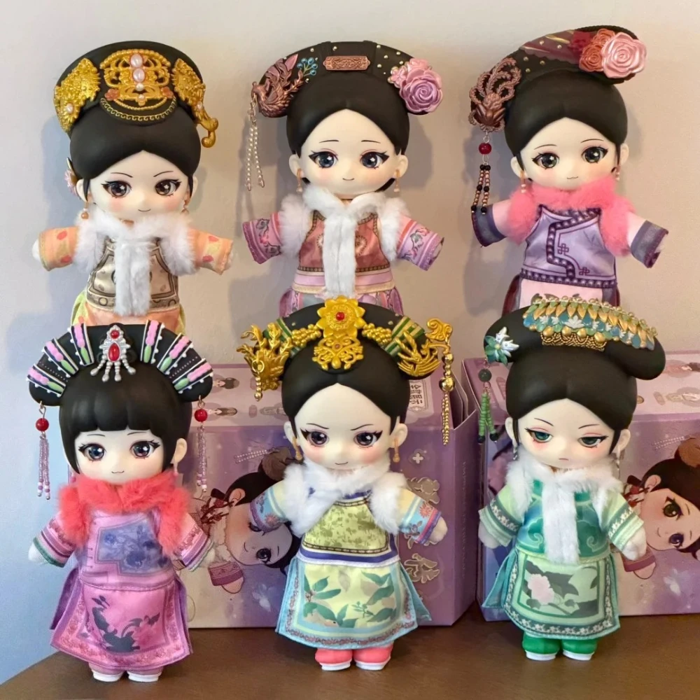 

TOPTOY The Legend of Zhen Huan Winter Vinyl Blind Box Cute Figure Doll Peripherals Model Desktop Ornament Trendy Toy Girls Gift