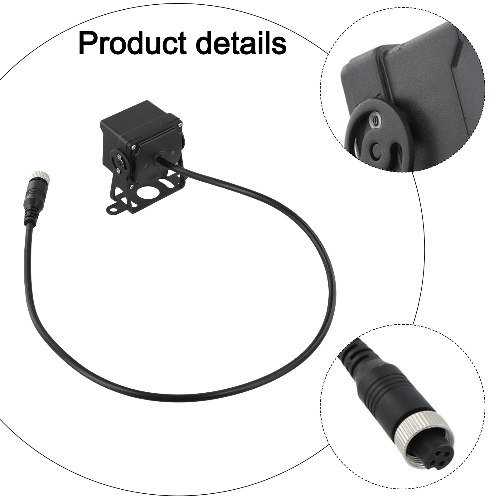 For Car Parking AHD 1080P Camera High Definition Vehicle Camera Recorder Wide Angle Camera Reliable Performance