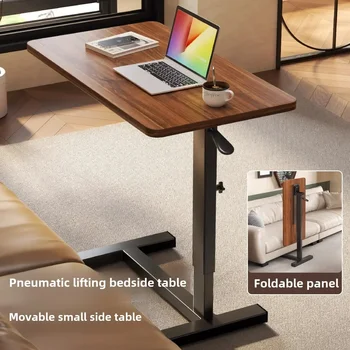 Verstellbarer Mehrzweck-Nachttisch mit pneumatischem Lift, klappbarer Schreibtisch zum Mieten von Räumen und mobilen Einsatz