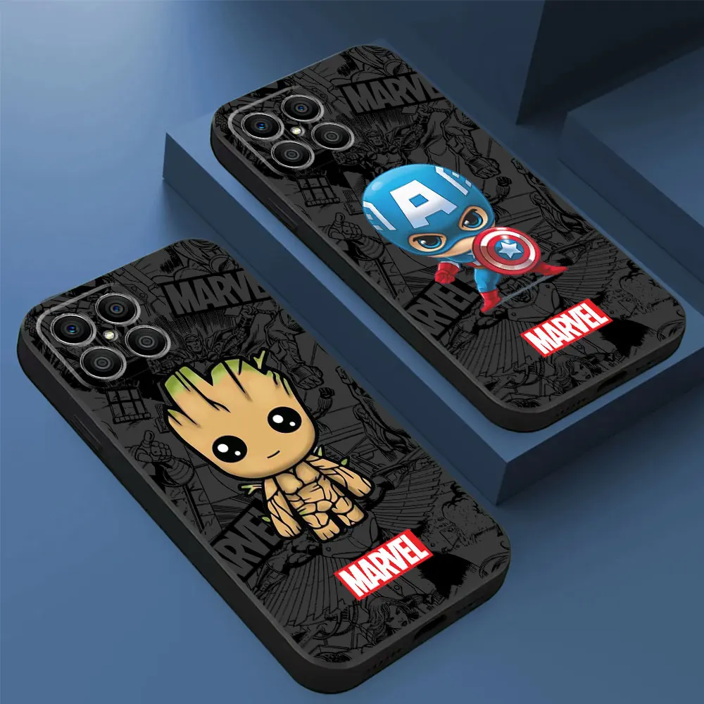 Case For Huawei Honor X8 8X X9a X7 90 Lite 70 8a P30 Pro P40 Magic5Lite P Smart Z Soft Funda Phone Cover Marvel Comic Spider Man