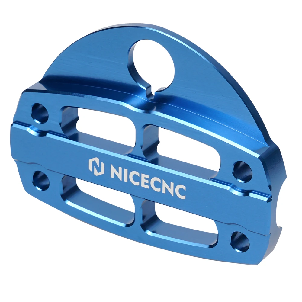 NICECNC For Raptor Yamaha 700 Aluminum Handlebar Clamps with Key Guard For Yamaha Raptor 700 2006-2009 2011-2018 Raptor RSE 2010