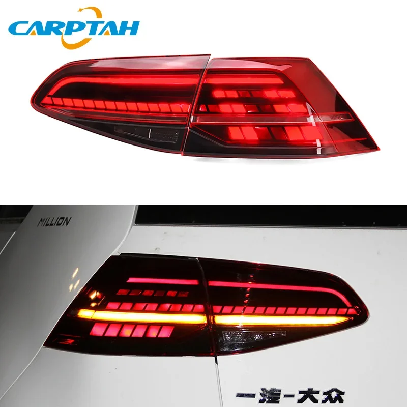 

Car Styling Tail Lights Taillight For Volkswagen Golf 7 Golf7 MK7 Rear Lamp DRL + Dynamic Turn Signal + Reverse + Brake LED