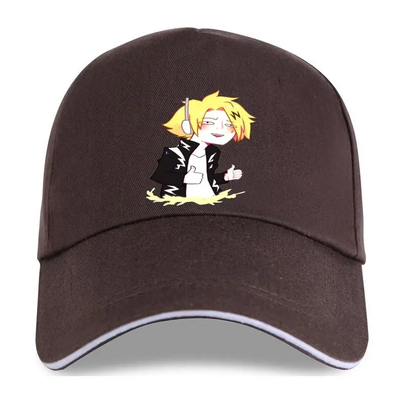 new cap hat  Color Black Kaminari Denki My Heroes Academia Baseball Cap Cotton High Quality Harajuku