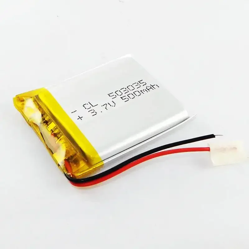 New Brown 3.7V Polymer Lithium Battery Electric Core 503035 Wireless Bluetooth Speaker Audio Recorder Rechargeable Li-ion Cell G