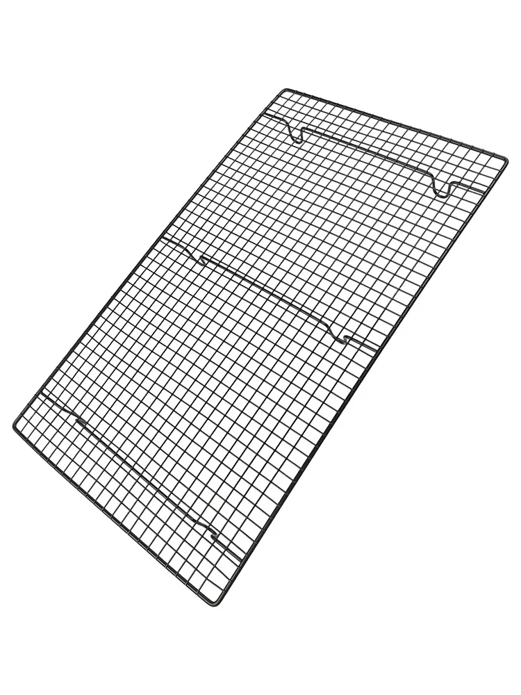 Non Metal Cake Cooling Rack for Baking and Grilling with Biscuit Dish Grid Tray Supporting Multi Dimensional Plates