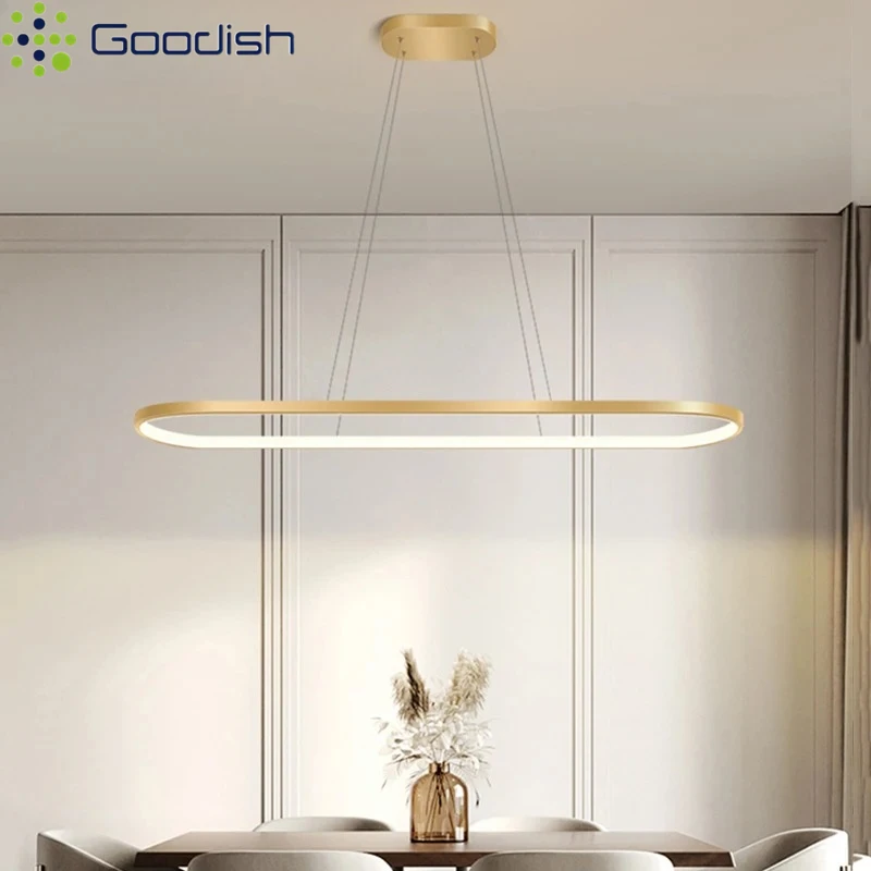 

Home Decoration Nordic Modern LED Pendant Lights Minimalism Line Lamp For Living Dining Room Bedroom Hanging Chandelier Lighting