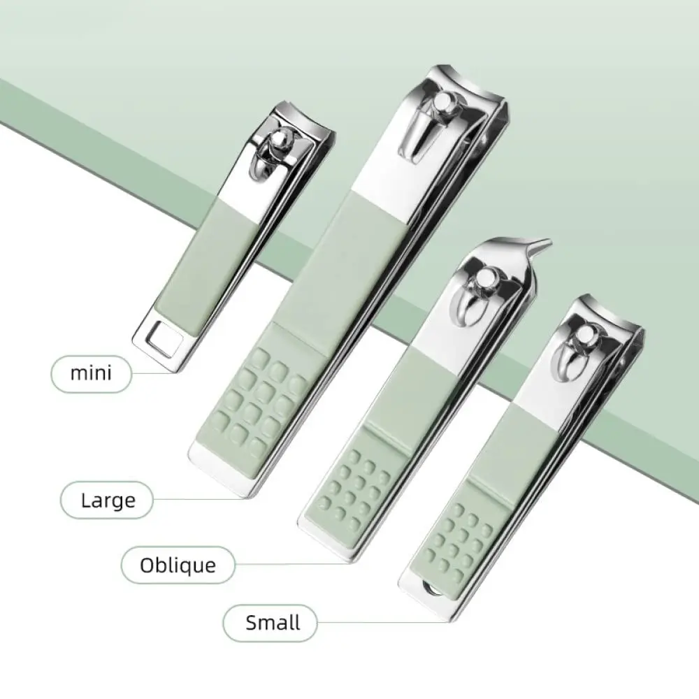 New Light Green 7-35 pcs/set Manicure Kit High-quality Steel Multi-functional Professional Nail Trimmer Cutter Foot Care Tools