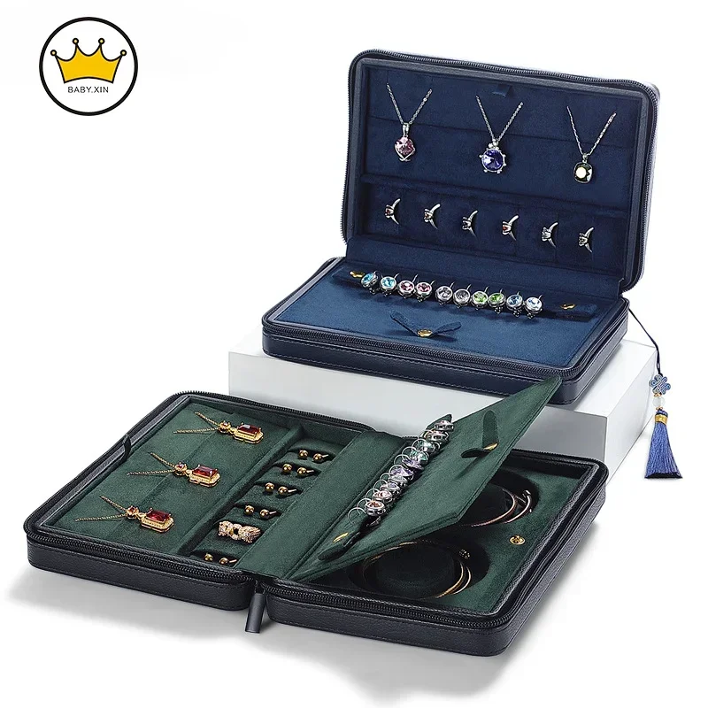 Jewelry Box New Ring Earrings Bracelet Necklace Storage Box Hand Accessories Jewelry Storage Box
