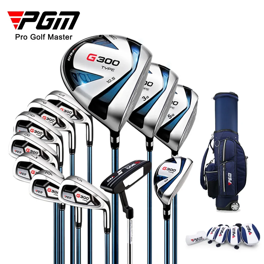 

PGM Golf Clubs Set Titanium Alloy Men Beginner 12pcs with Telescopic/Standard Bag