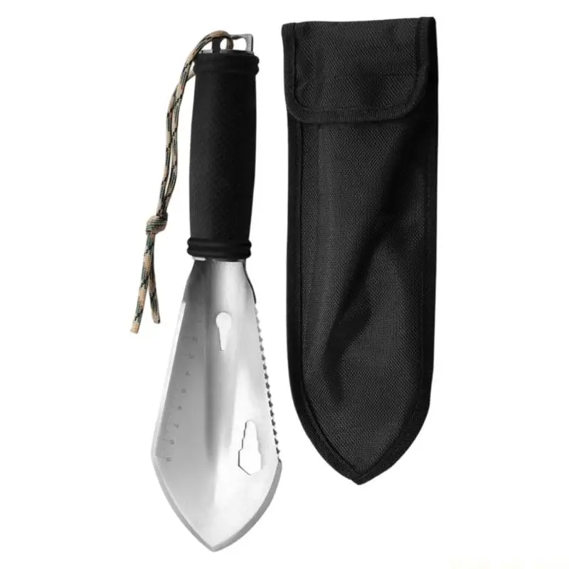 A2BE High Quality Stainless Steel Hand Trowel Multi Purpose Design For Garden Camping Activities