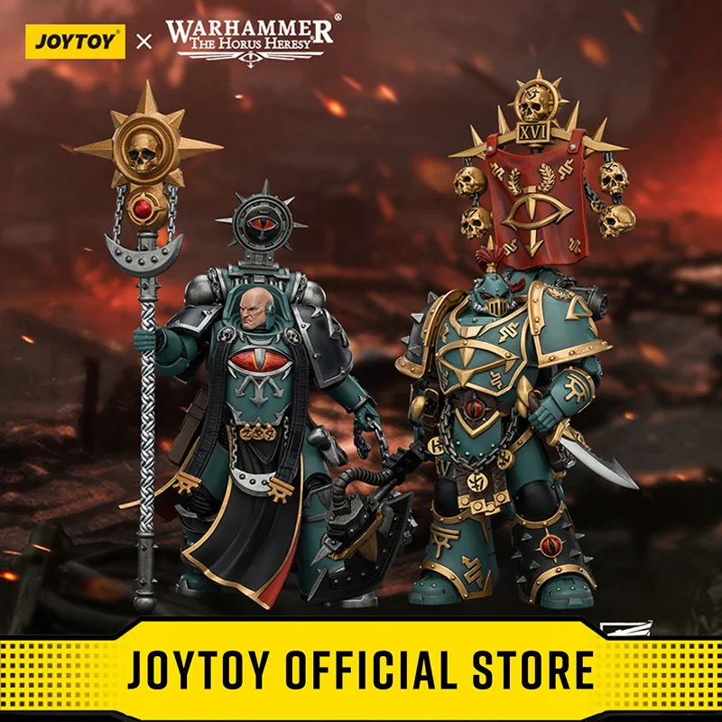 

JOYTOY Warhammer "The Horus Heresy" 1/18 Action Figures Sons of Horus Vheren Ashurhaddon Dark Emissary Consul