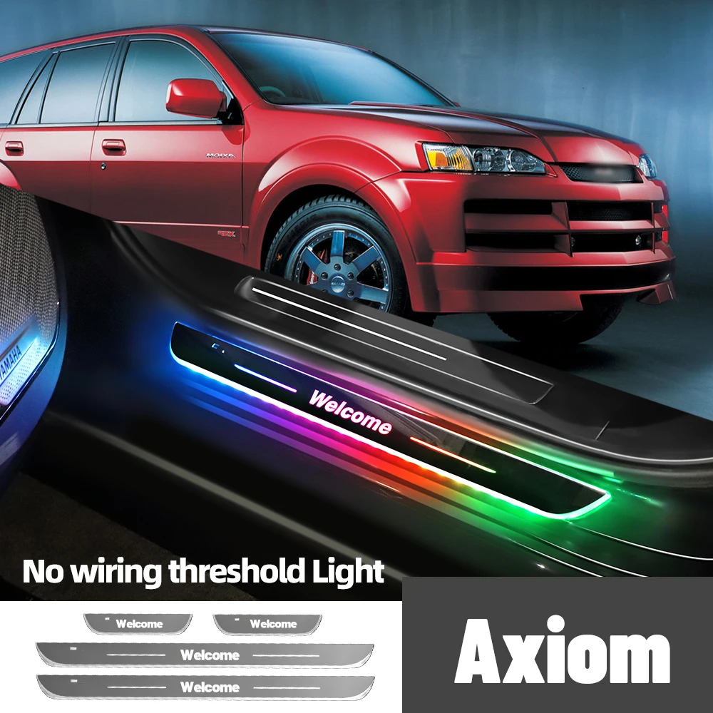 

For Isuzu Axiom 2002-2004 2003 Car Door Sill Light Customized Logo LED Welcome Threshold Pedal Lamp Accessories