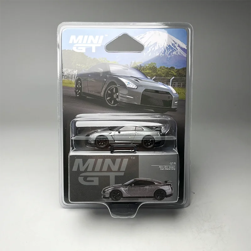 MINIGT 1:64 #1089 GTR R35 2013NISMO CRS Alloy Simulation Car Model Static Collection Decorated Holiday Gifts Toys Souvenir Gift