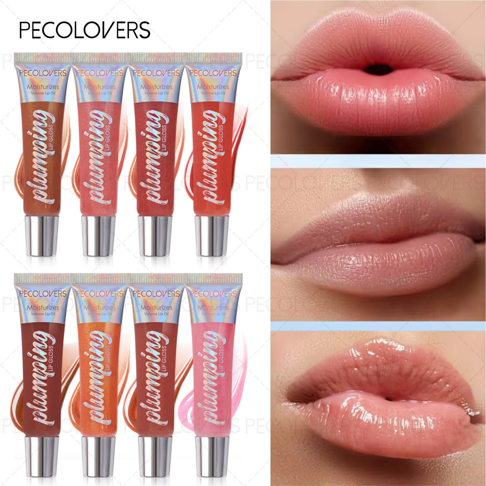 1PC Lip Oil Lip Primer - Hydraterend Hydraterend met fijne glans, waterdicht, langdurig, meerkleurig Optioneel Alle huidtypes