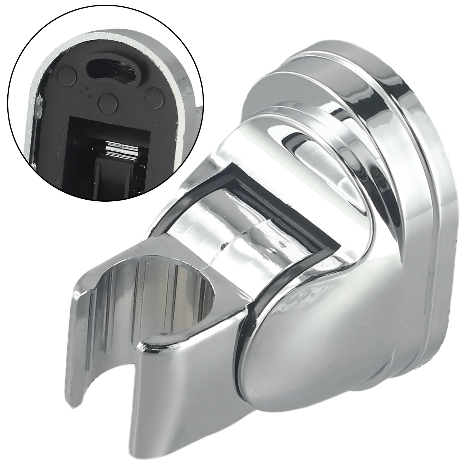 Adjustable Shower Bracket Adjustable Shower Head Erosion Resistant Long Lifespan Plastic Material Rust Resistant