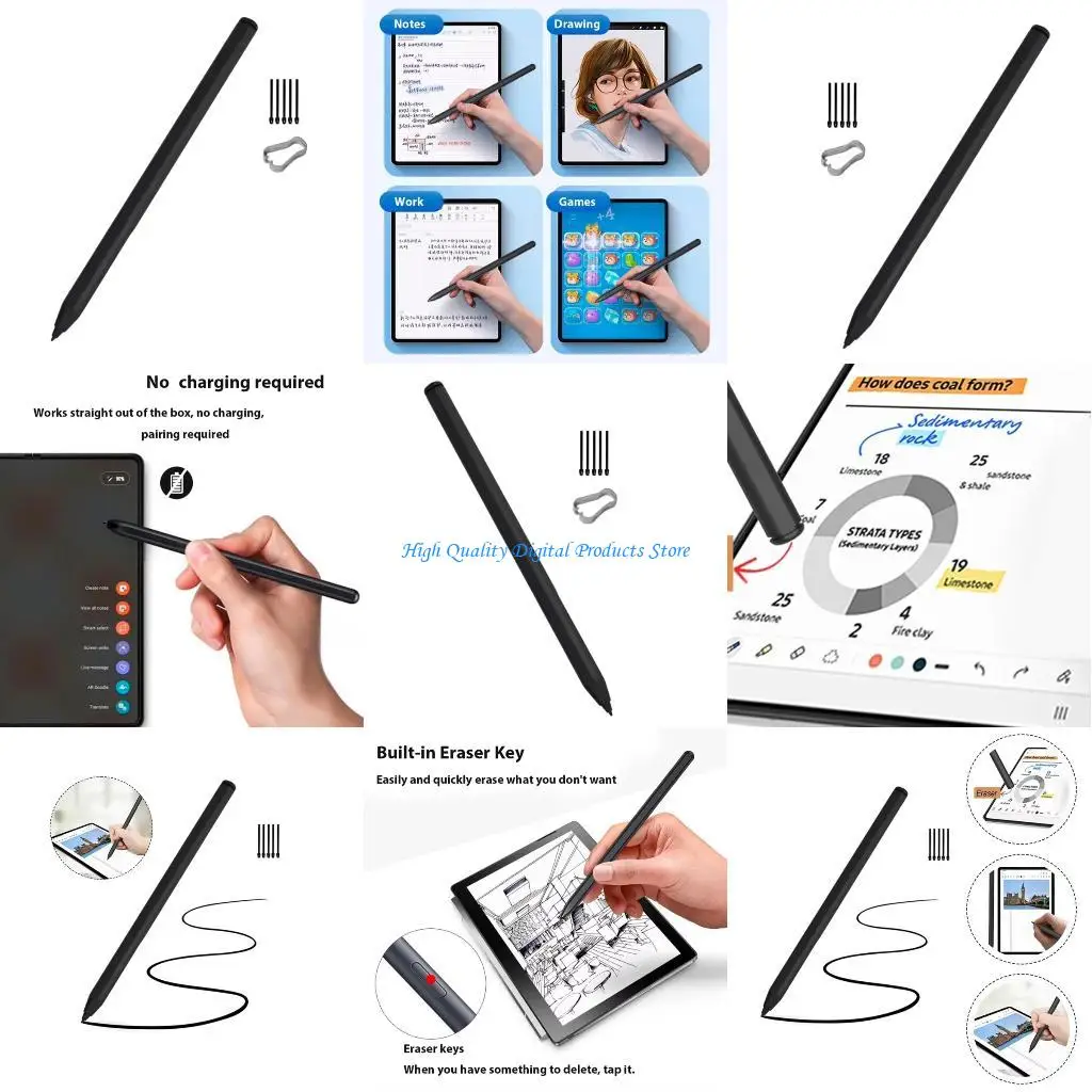 

U2JE 4096 Pressure Pen High Sensitivity And Wide Compatibility Not need Charging