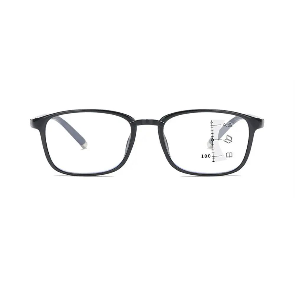 TR90 Multi-focus Anti-Reflective Far and Near Dual-use Presbyopia Spectacles Reading Glasses