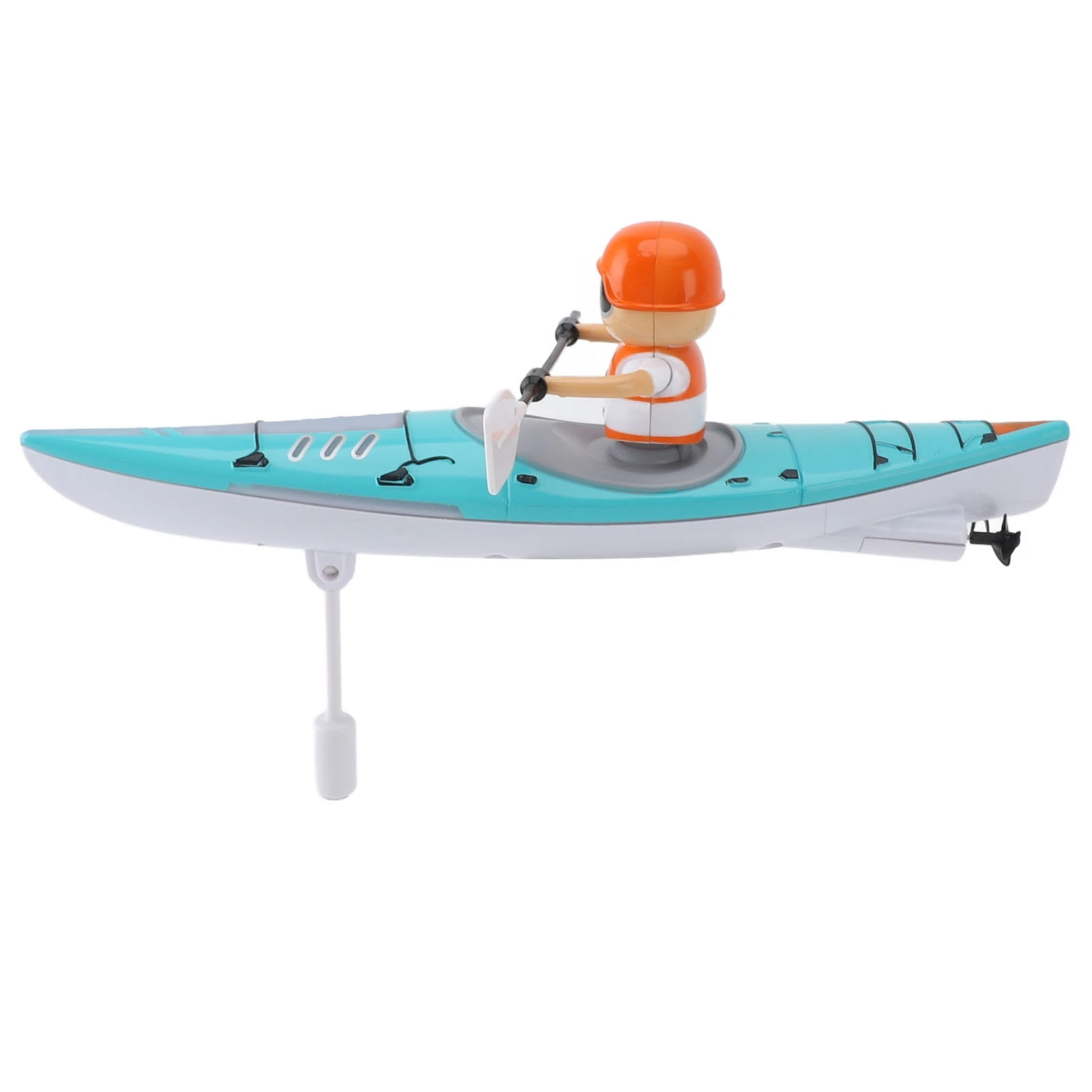 RC Kayak Boat Multipurpose Fun Innovative Realistic 2.4G Remote Control Boat for Kids 6 Years Old and Above