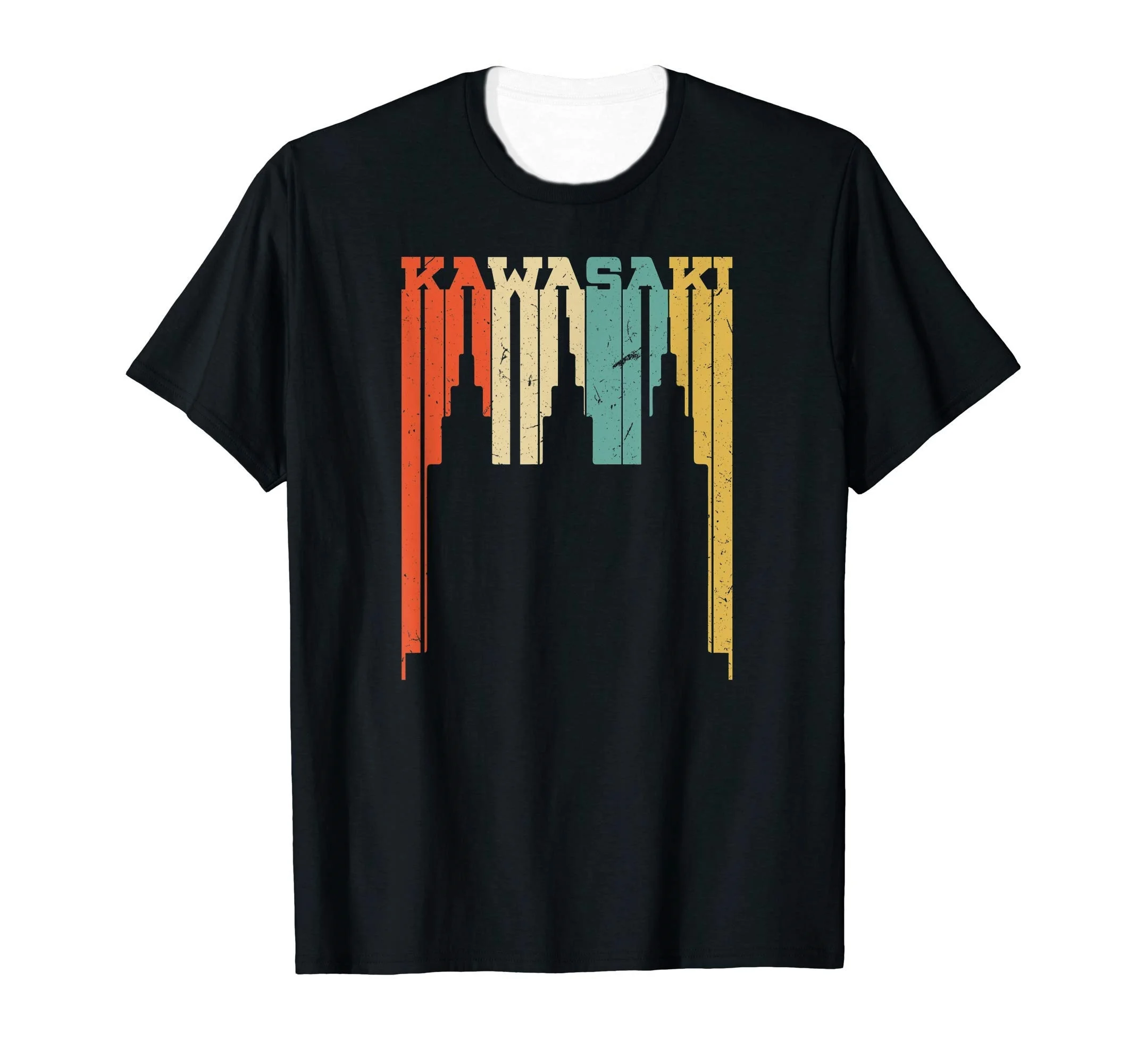 

Kawasaki мотоциклетная гоночная команда, мужская и женская футболка, быстросохнущая одежда, спортивная одежда с короткими рукавами, винтажные городские топы для любителей мотосов