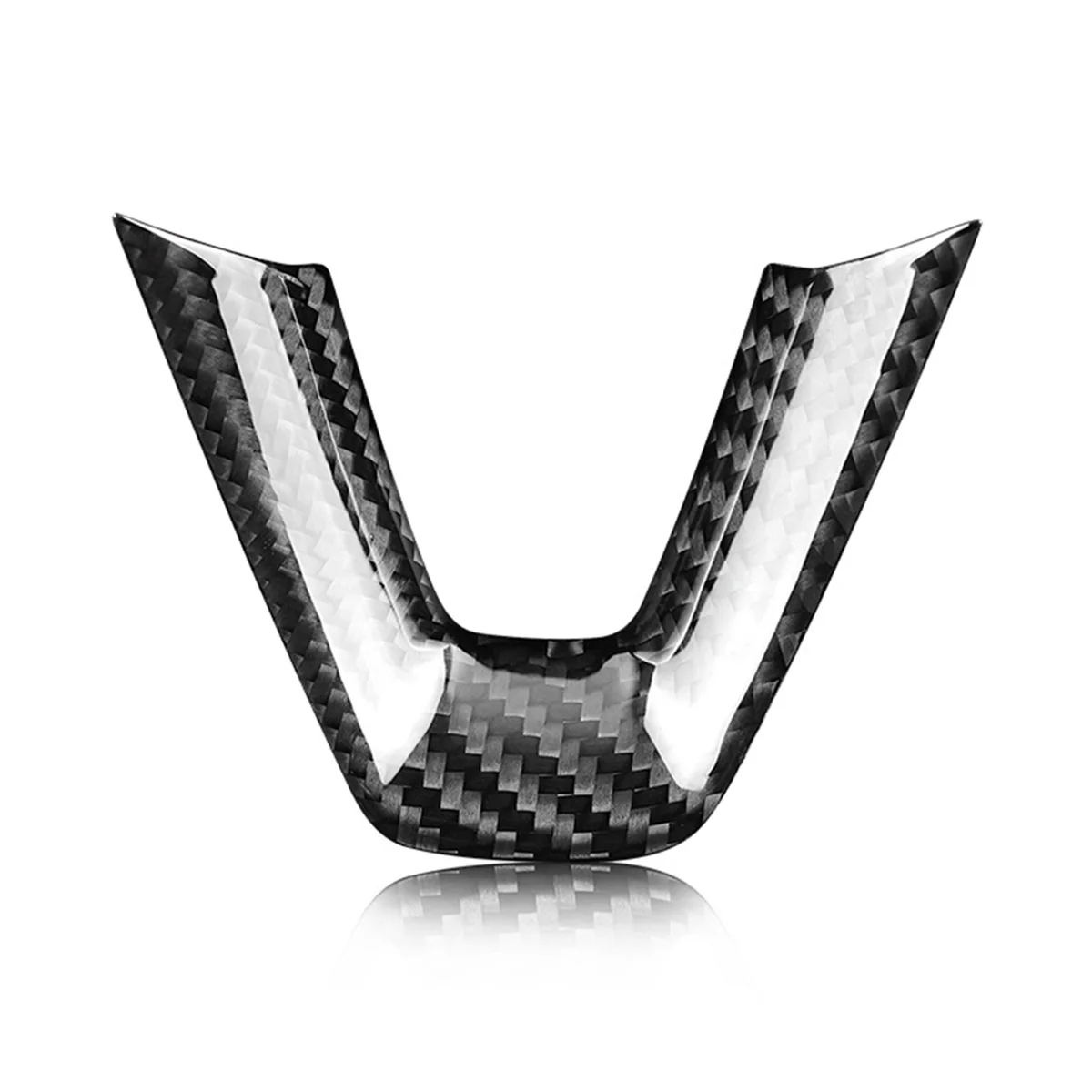 

Car Steering Wheel Cover Trim Sticker Carbon Fiber for Tesla Model 3 Highland 2024 Model3 Interior Accessories