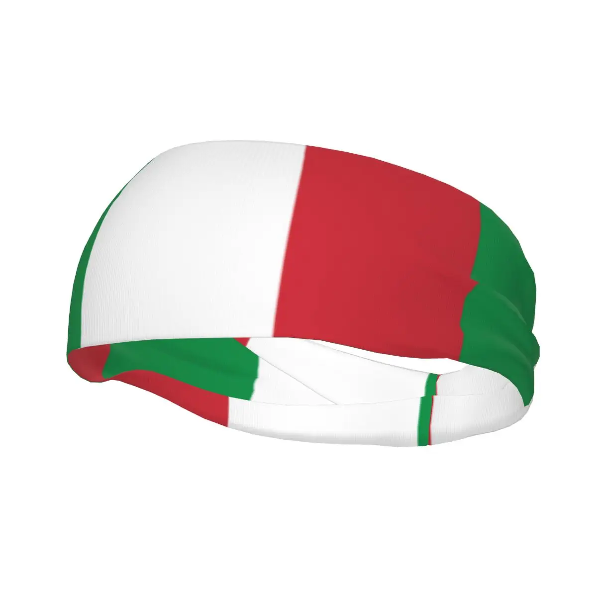 Sports Sweatband Breathable Headband Sweat Hair Head Band Flag Of Italy Yoga Headband