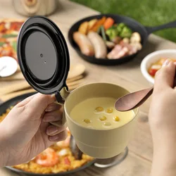 Picknick Soep Kommen Outdoor Cups Met Deksel Huishoudelijk Keukengerei Kinderen Servies Koffie Melk Mokken Magnetron Bestek