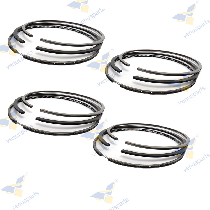 

For ISUZU 4LE1 4LE2 Direct Injection 4 Cylinders 85mm Engine Piston Ring Forklift 85*2+1.75+4 8-97257-876-0