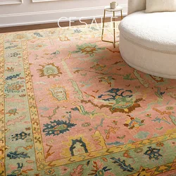 Retro Living Room Carpet French Luxury Bedroom Plush Rugs Fashion Home Large Area Sofa Coffee Table Floor Mats Ковер Tapete 러그