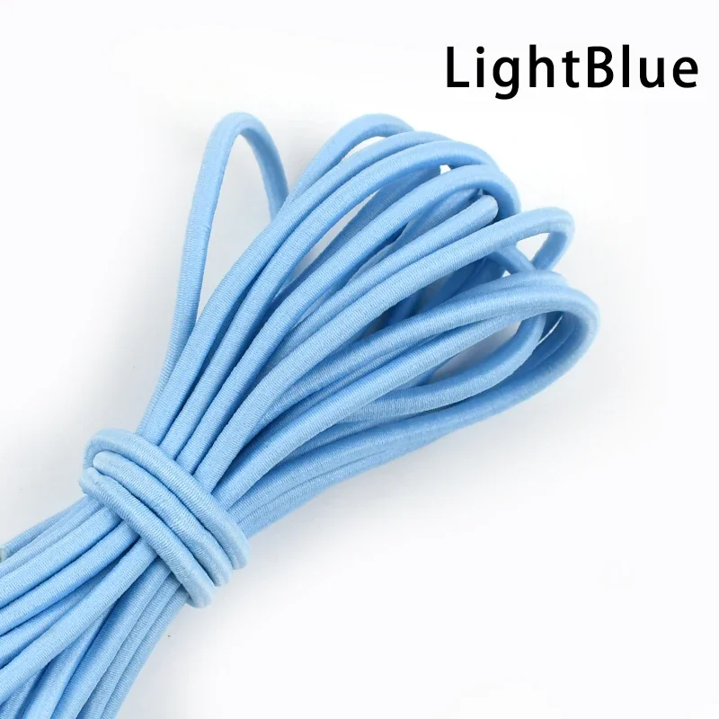 4mm Elastic Cords 5-50M for Hair & Sewing