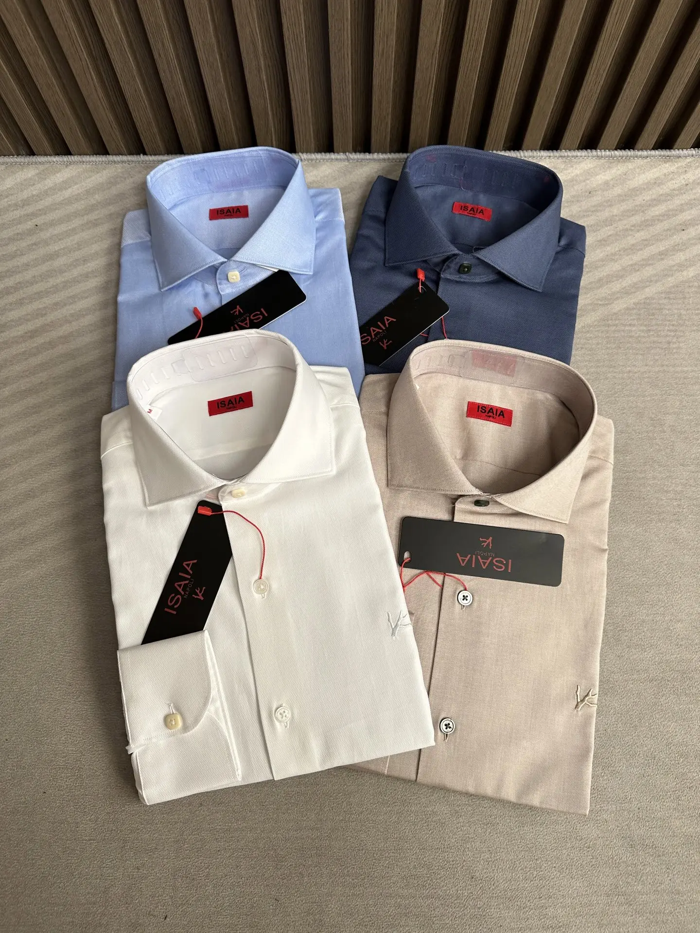 OECHSLI Shirt cotton men 2025 New business casual embroidery comfortable long sleeves straight high quality size S-XXL
