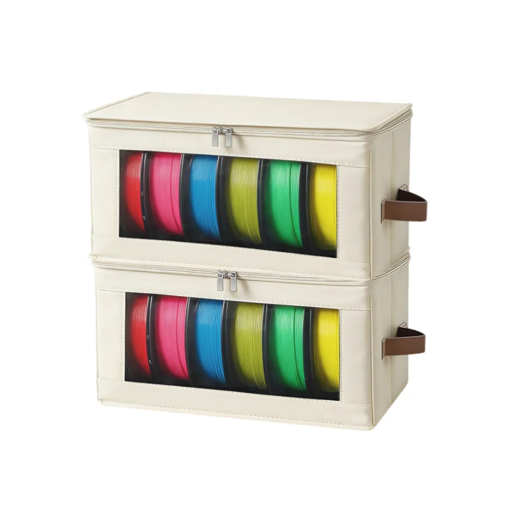 3D Printer Filament Storage Box Moisture Proof Dustproof Organizer Container For FDM 3D Printing Material Protective Case