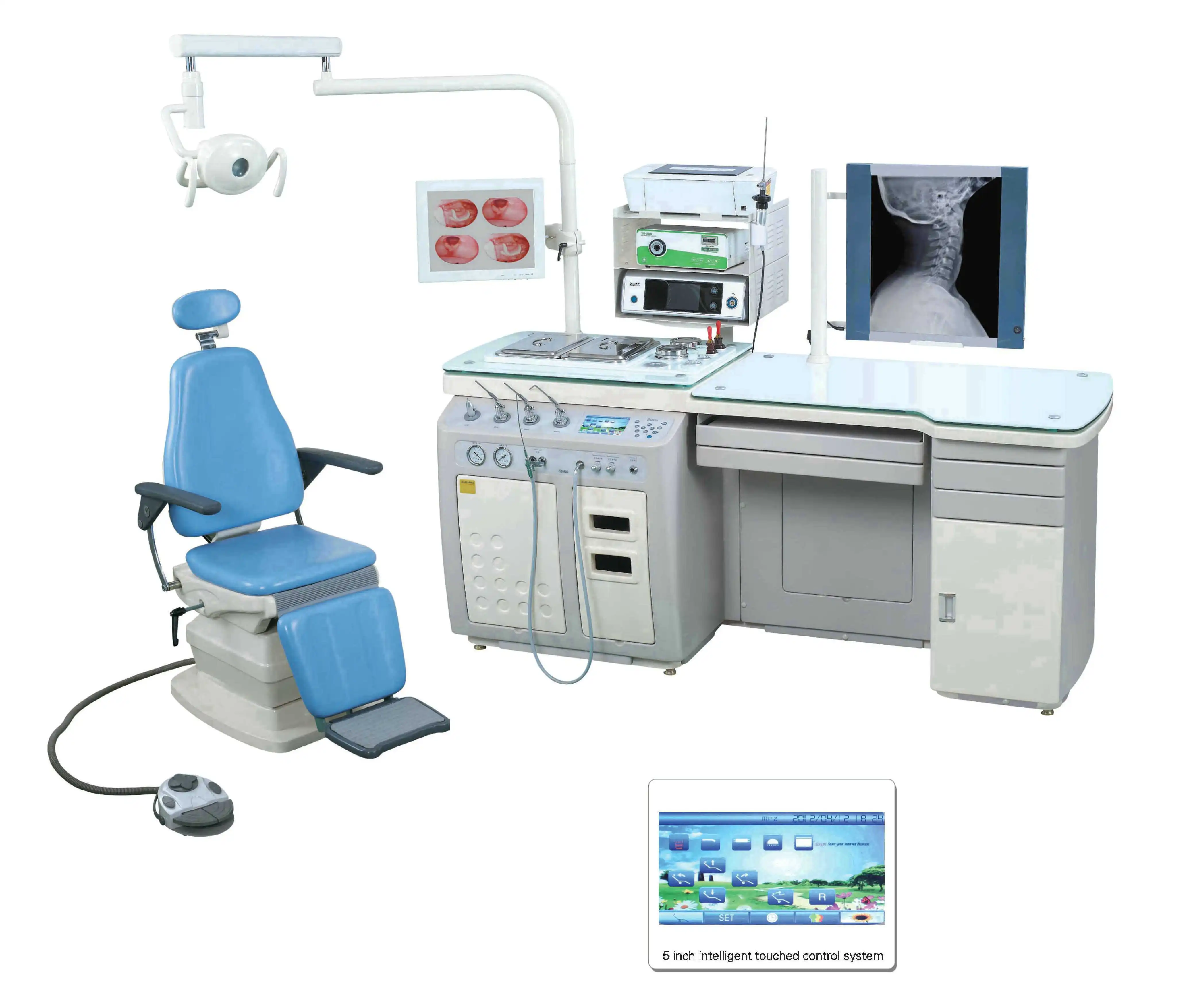 High Quality Cheap Price ENT Workstation ENT Treatment Unit With Electric Patient Chair