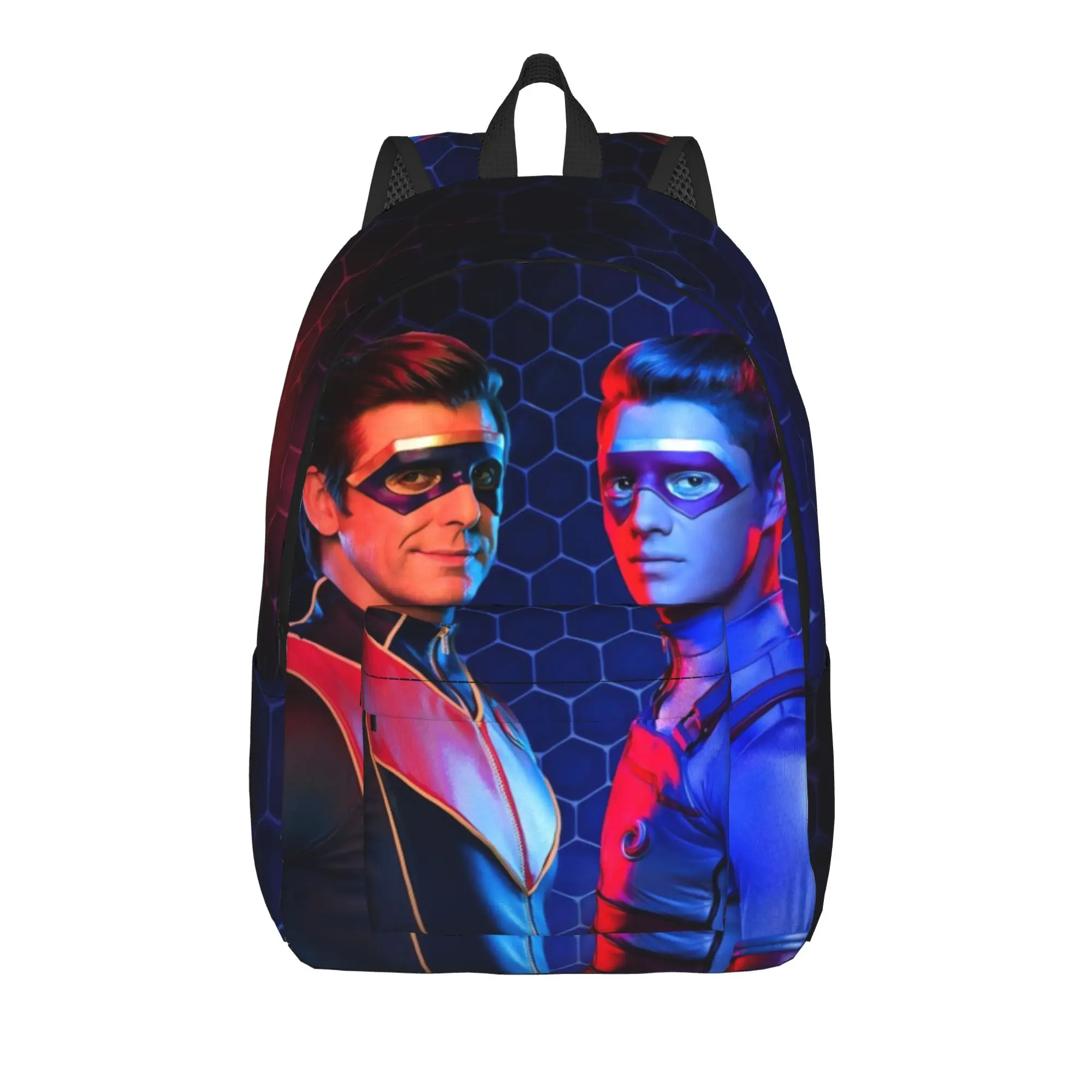 Henry Danger Secret Identities Backpack  Daily Backpacks Boy Girl Design Print High School Bags Cute Rucksack