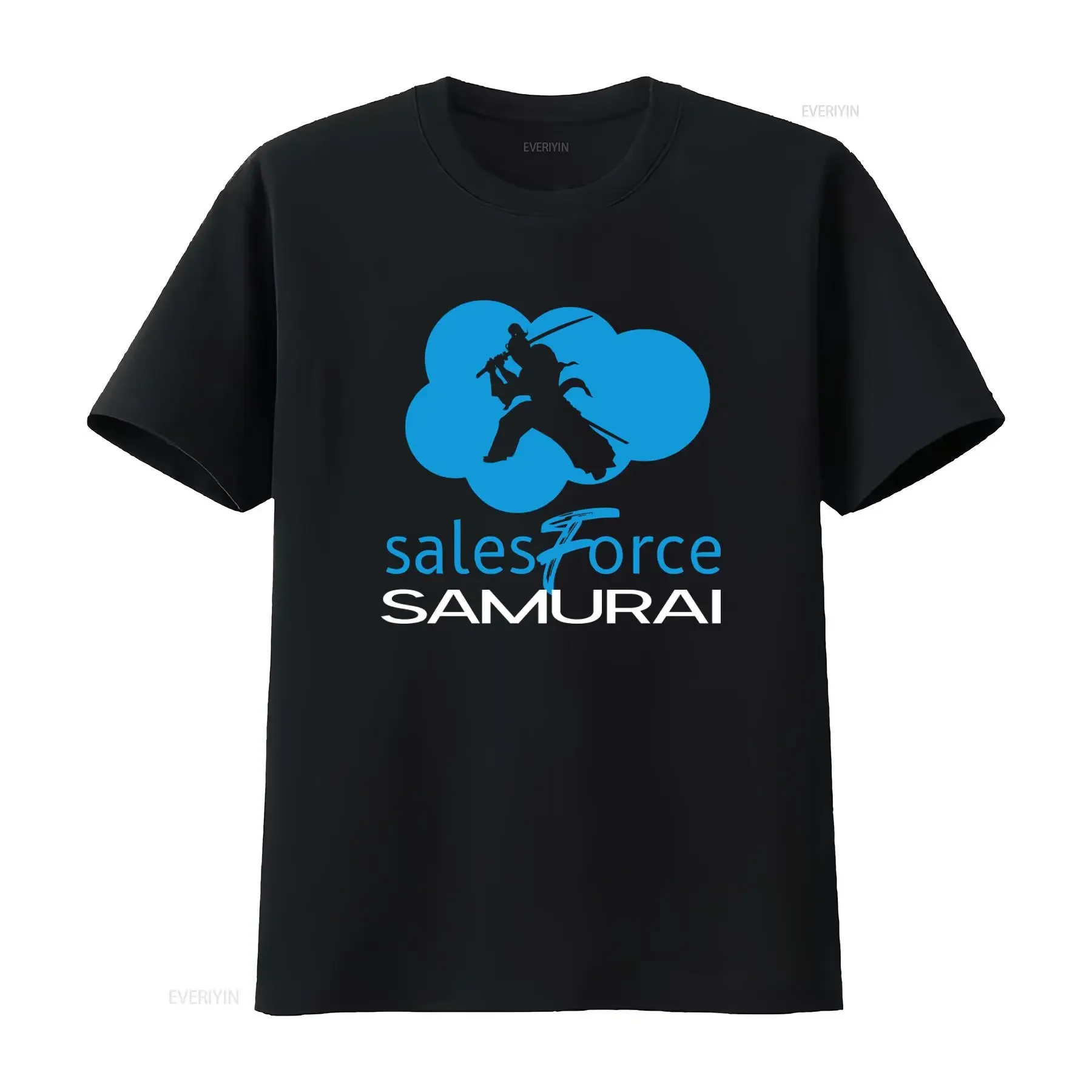 Salesforce Samurai T Shirt Ideal for Developers Admins and Consultants vintage Washed fashion streetwear Stylish Breathable