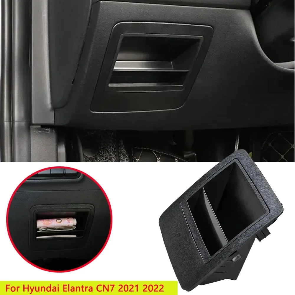 Modified Fuse Storage Box Non-Destructive Installation Interior Organizer Accessories For Hyundai Elantra CN7 2021 2022