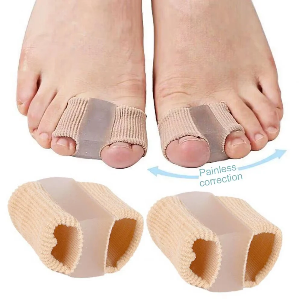 Silicone Toe Spreader Finger Separator Valgus Corrector Thumb Correction Straightener Foot Care Orthopedic image 3